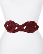 Ritmos Del Sur Cord Knotted Tie-back Belt