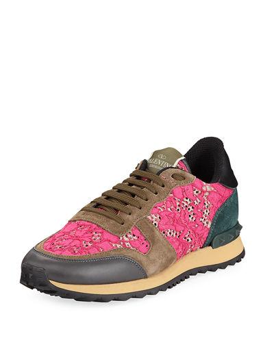 Colorblock Lace Rockstud