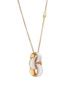 18k Rose Gold Mother-of-pearl Pendant Necklace