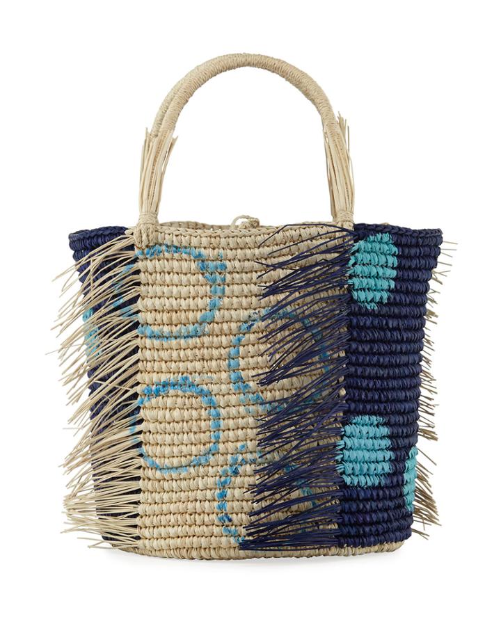 Fraye Polka-dot Medium Tote Bag