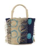 Fraye Polka-dot Medium Tote Bag