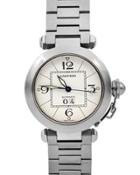 Pre-owned Unisex 35mm Pasha De Cartier Automatic Watch