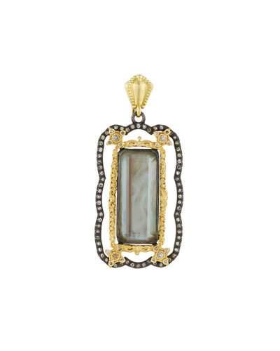 Old World 18k Triplet Pendant Enhancer