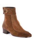 Men's Miles 30mm Suede Buckle Ankle Boots