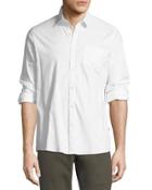 Stretch-woven Button-down