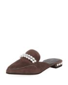Guamule Embellished Suede