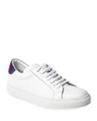 Napoli Leather Low-top Sneakers, White