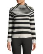 Funnel-neck Striped