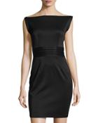Rock The Boat Neck Dress, Black