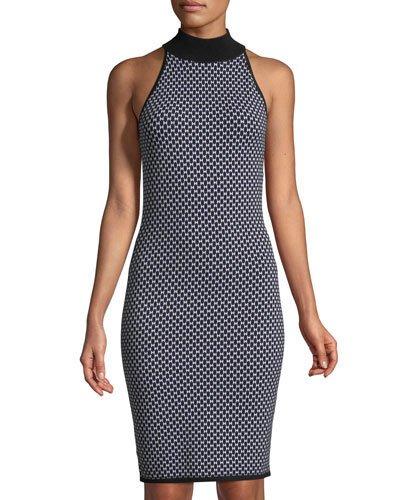 Mock-neck Sleeveless