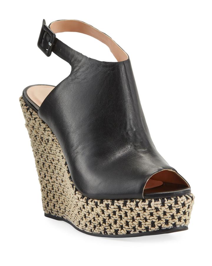 Cleo Peep Toe Wedge Espadrille