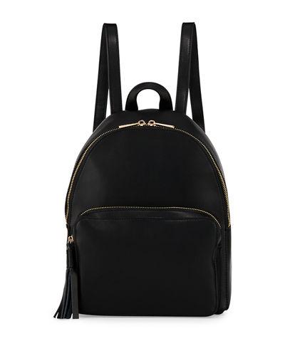 Alexa Small Leather Pocket Backpack