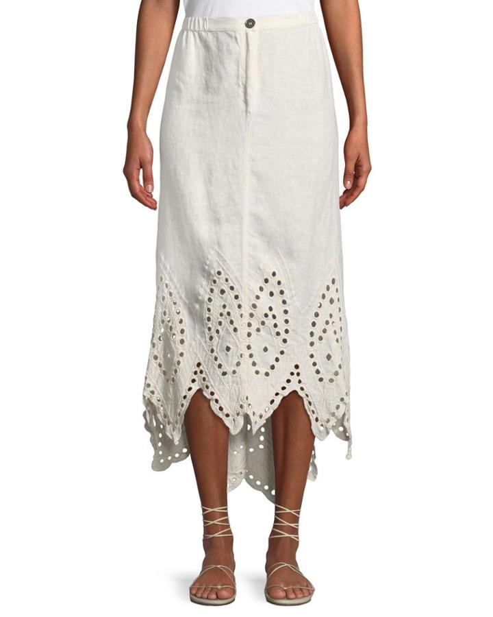 Daru Eyelet-hem Linen