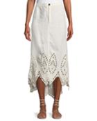 Daru Eyelet-hem Linen