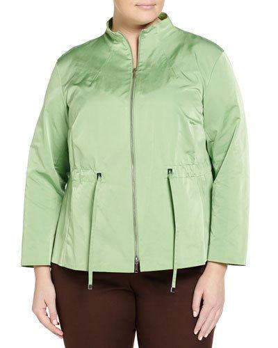 Julian Two-way Zip Topper, Fennel,