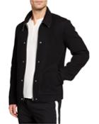 Men's Logo Zip Blouson Jacket