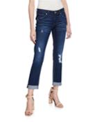 Bacara Destroyed Cropped Jeans