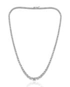 18k White Gold Diamond Tennis Necklace