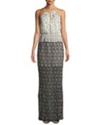 Antonia Halter-neck Floral