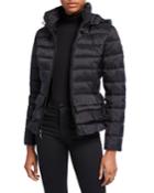 Zoey Flare-hem Stand-collar Packable Puffer Jacket