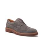 Men's Claude Suede Wing-tip Oxfords