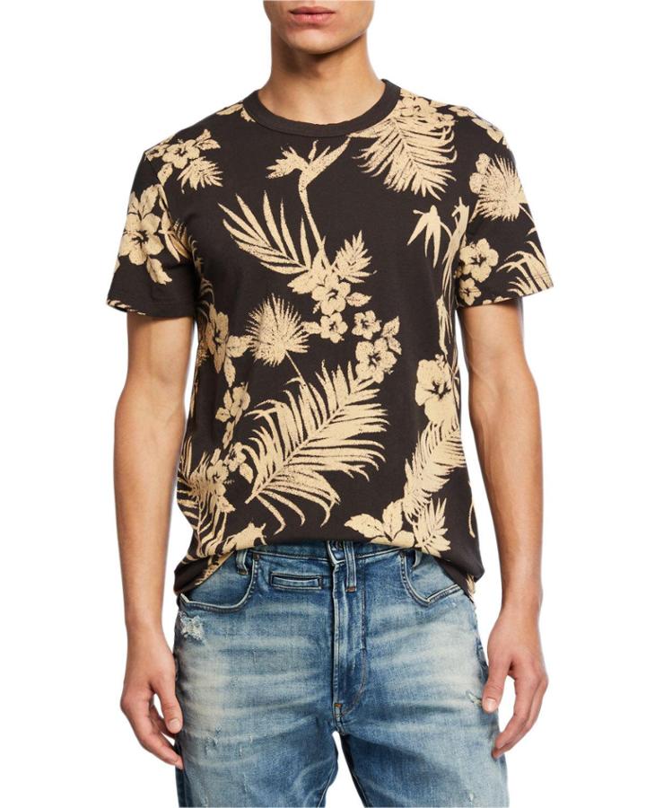 Men's Fleur De Camo Cotton T-shirt