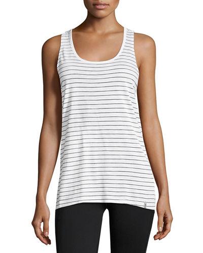 Crisscross-back Jersey Tank