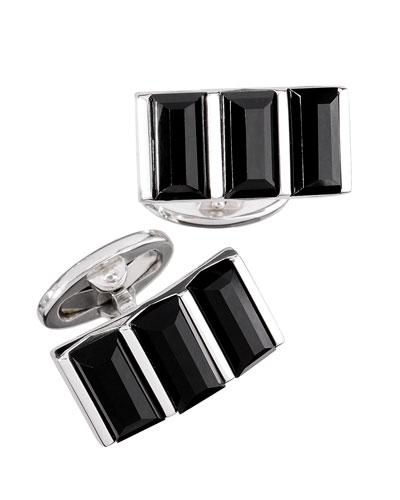 Silver Three-section Cuff