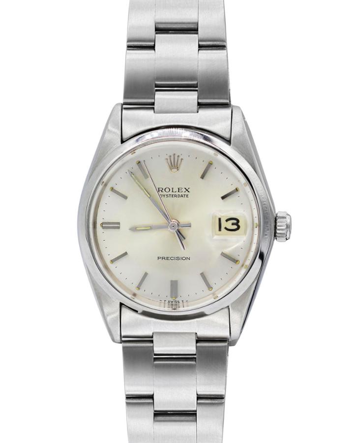 Pre-owned 34mm Men's Oyster Date Bracelet Watch