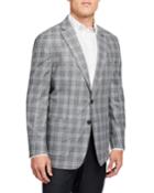 Men's Monterey Windowpane Two-button Jacket