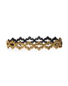 Old World Open Scroll Huggie Bracelet