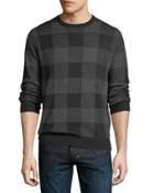 Two-tone Plaid Wool-blend