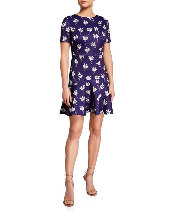 Floral Flounce Hem