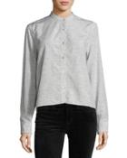 Leeds Cropped Blouse,