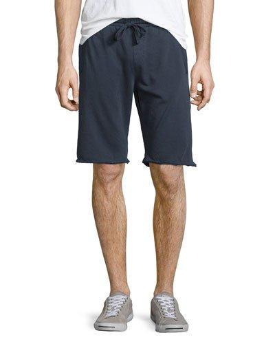 Knit Drawstring Raw-edge