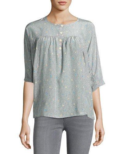 Zodiac Dot-print Top,