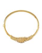 Freja Brass Collar Necklace