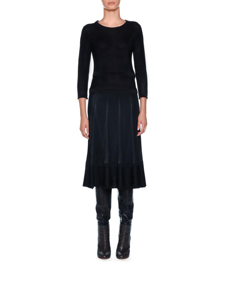 Viscose Playful Stitching Dress