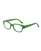 Man Power Square Acetate Reading Glasses