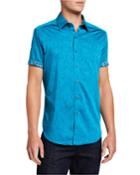 Men's Equinox Short-sleeve Button-down