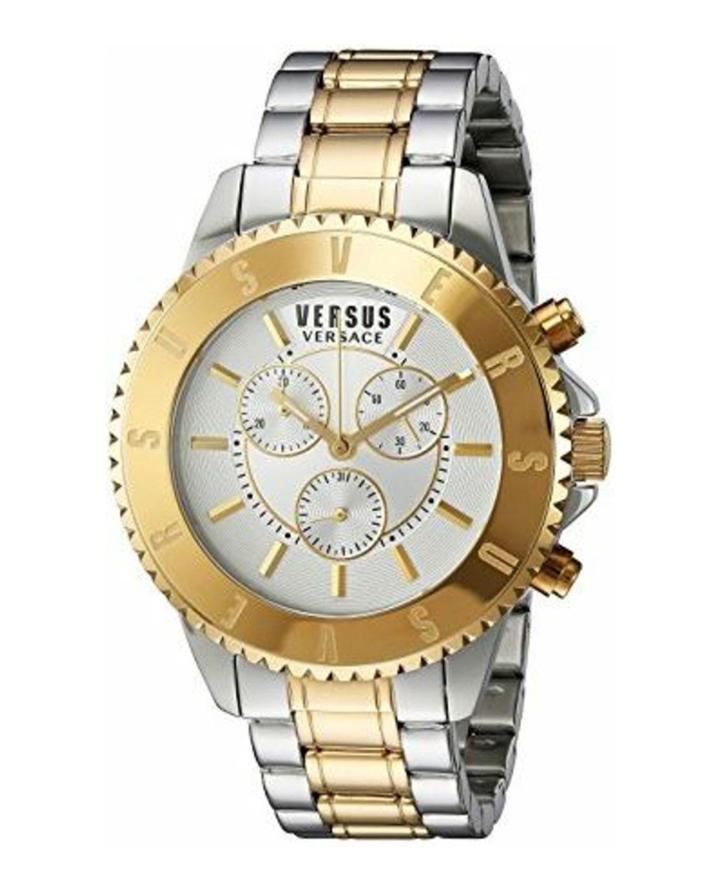 Men's 44mm Tokyo Chronograph Watch W/ Bracelet Strap, Two-tone