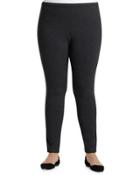 Seamed Riding Leggings, Black,