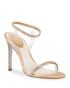 Crystal-trim 105mm Sandals With Pvc