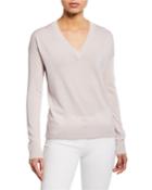 Happy M Skull Wool V-neck