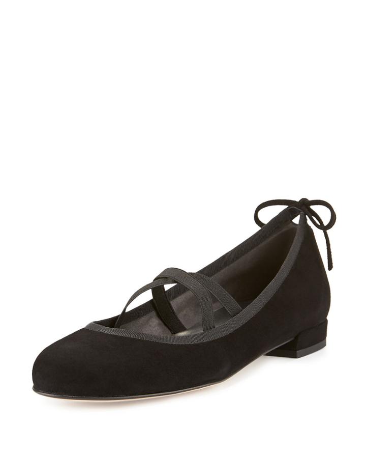 Bolshoi Suede Ballerina Flat
