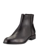 Men's Milo-13 Leather Zip Ankle Boots