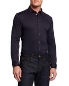 Men's Jacquard Stretch-cotton