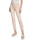 Rose-print High-rise Ankle