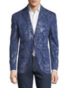 Dwight Floral-jacquard Woven