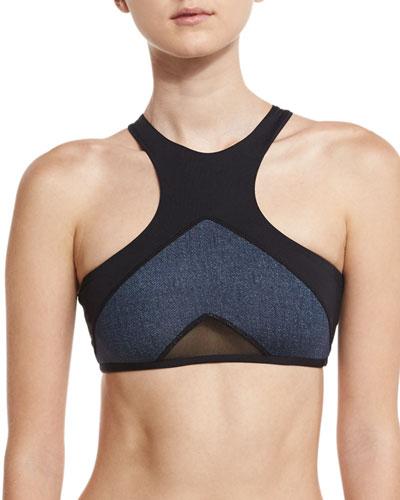 Sierra Mesh & Colorblock High-neck